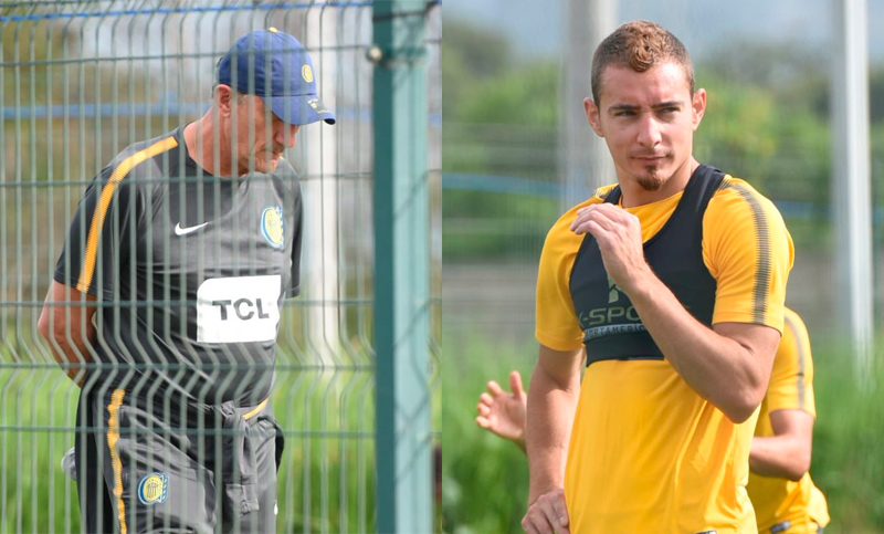 Marco Ruben se sumó a los entrenamientos de Central