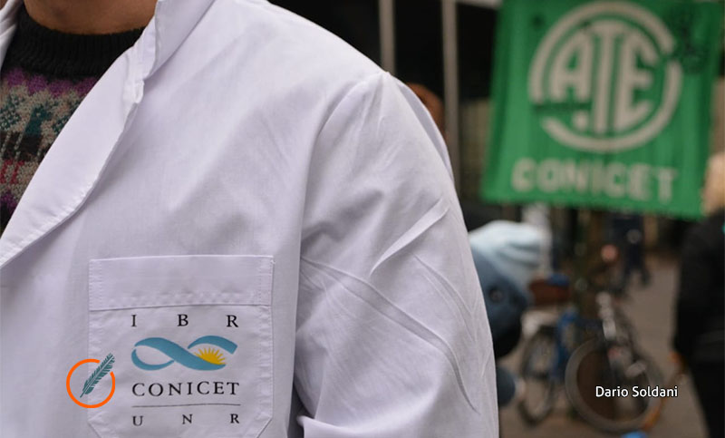 Trabajadores del Conicet reclamaron por salarios y estabilidad