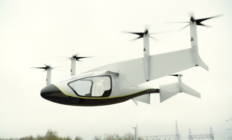 Rolls-Royce presentó un “taxi volador”