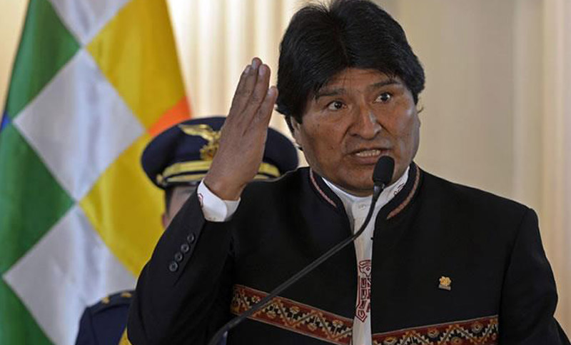 Evo Morales acusa a Estados Unidos de atentar contra la paz en Nicaragua