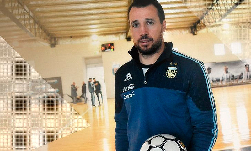 Diego Giustozzi anuncia su salida de la selección argentina de futsal