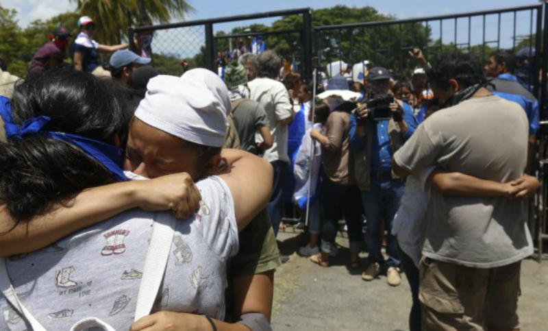 Dos estudiantes fueron asesinados por fuerzas del gobierno nicaragüense
