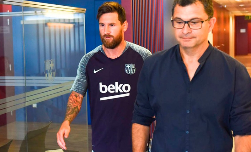 Messi se reintegra a los entrenamientos del Barcelona