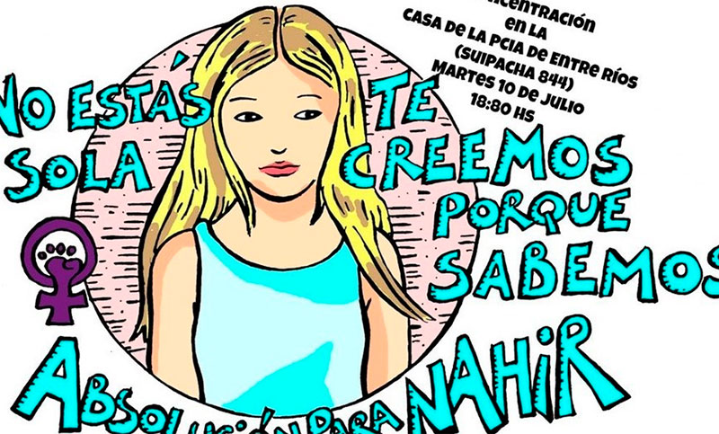 Un grupo feminista se movilizará mañana para pedir por la liberación de Nahir Galarza