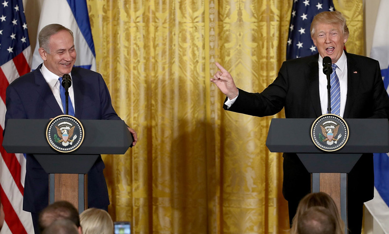Netanyahu elogió la «dura posición» de Trump contra Irán