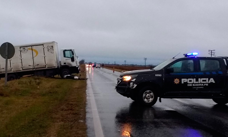Un motociclista perdió la vida en un siniestro sobre la ruta 34