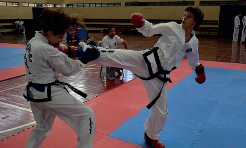 Franca Scuizzatto con mucho trabajo y confianza para el mundial de taekwon-do