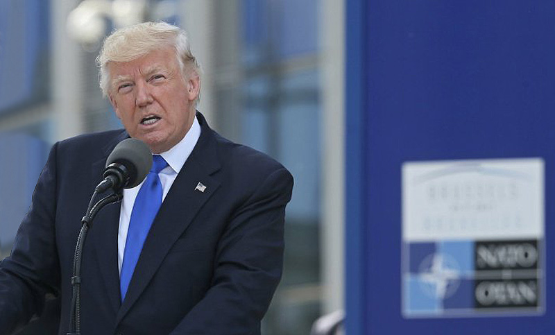 Trump exhortó a sus aliados de la Otan a que aumenten al 4 % de su PIB al gasto militar