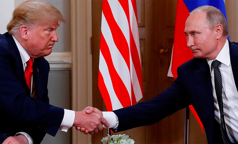 Trump y Putin se reunieron en lo que fue «un buen comienzo»