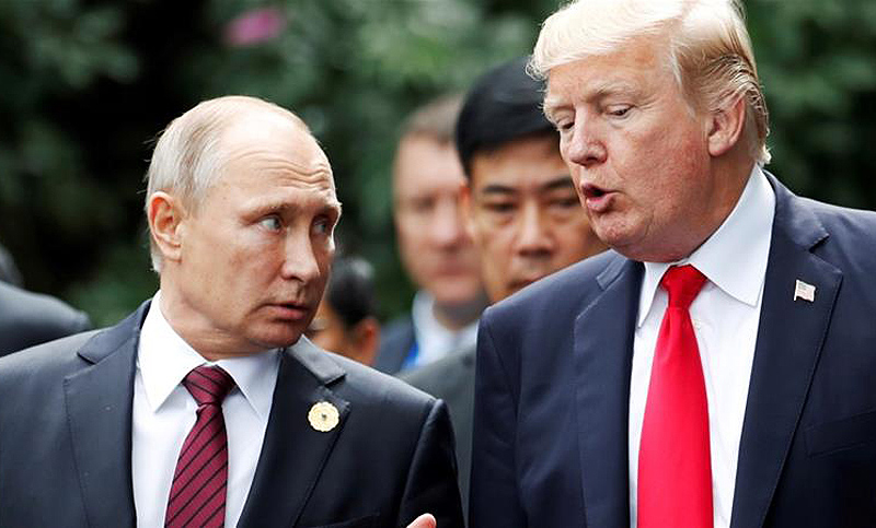 Trump y Putin celebran una esperada cumbre bilateral Helsinki