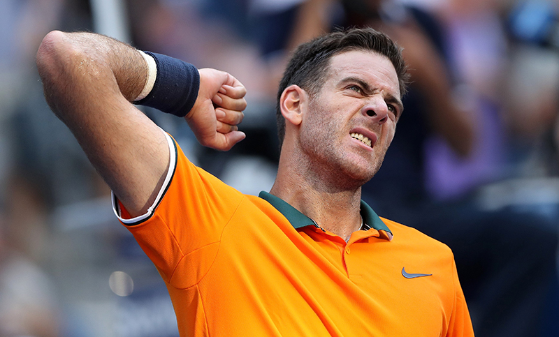 Del Potro venció a Kudla y avanza en el US Open