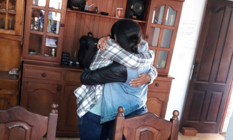 Las imágenes del regreso de Milagro Sala a su domicilio