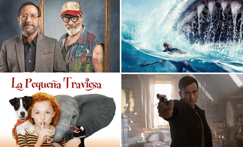 Estrenos: Dos amigos, un tiburón, una niña pícara y un secuestro