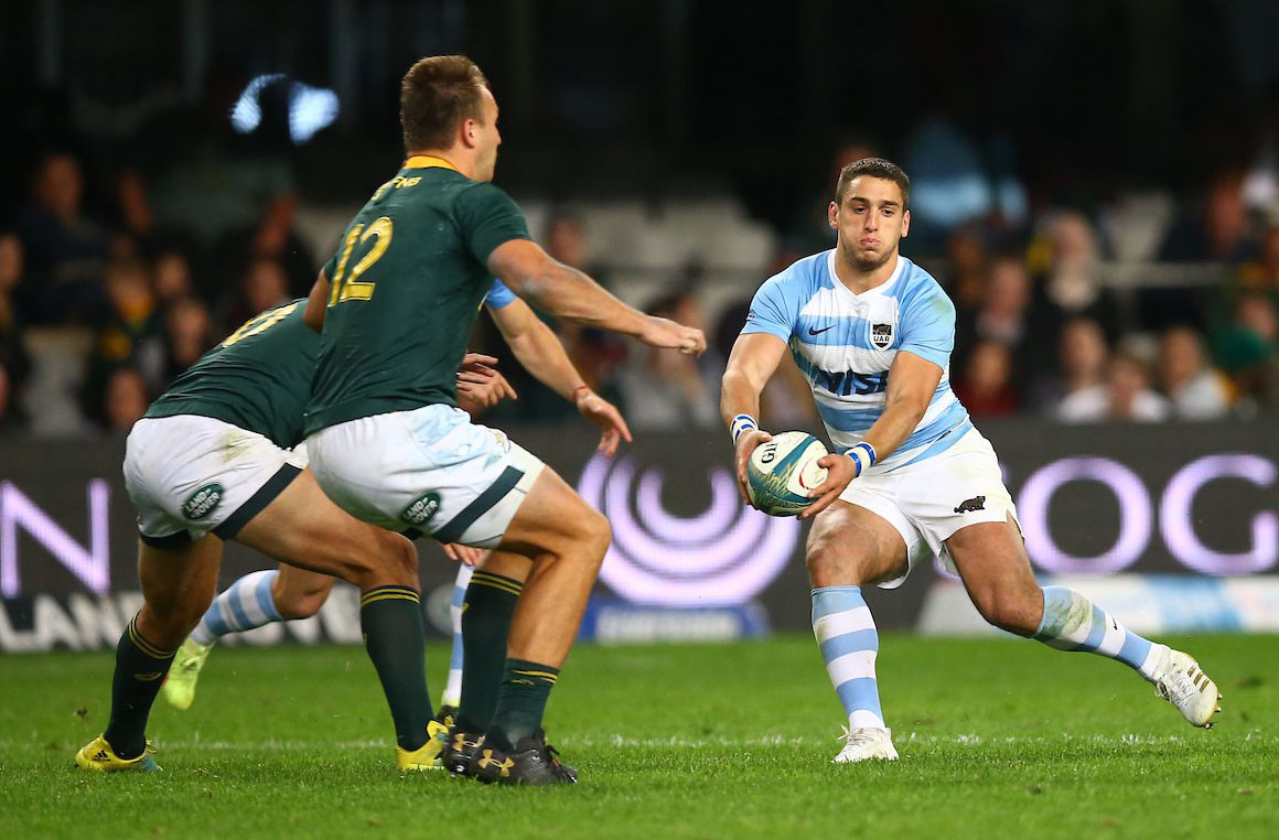 Los Pumas cayeron ante Sudáfrica en el estreno de Ledesma como DT