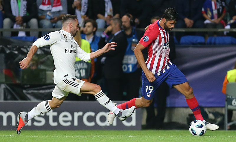 Atlético Madrid venció al Real y se quedó con la Supercopa europea