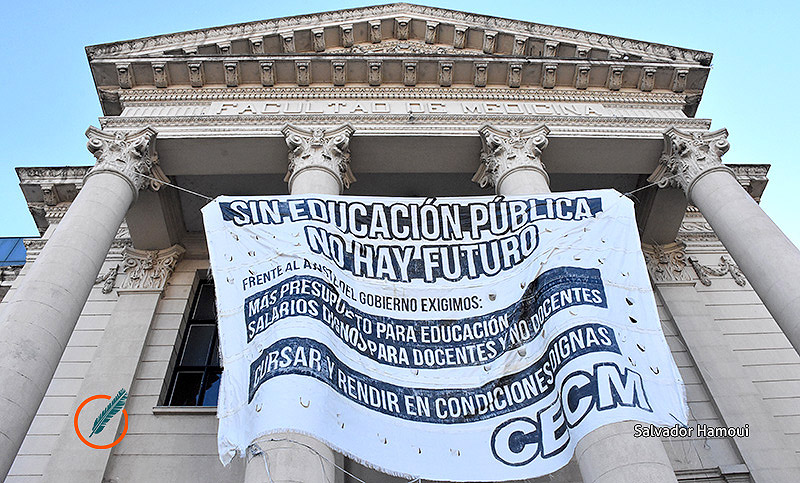 Denuncian que la universidad pública está en “terapia intensiva”