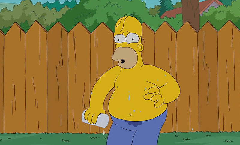 FOTOS: Artista muestra cómo serían Homero Simpson y Bob Esponja en la vida real (y es escalofriante)
