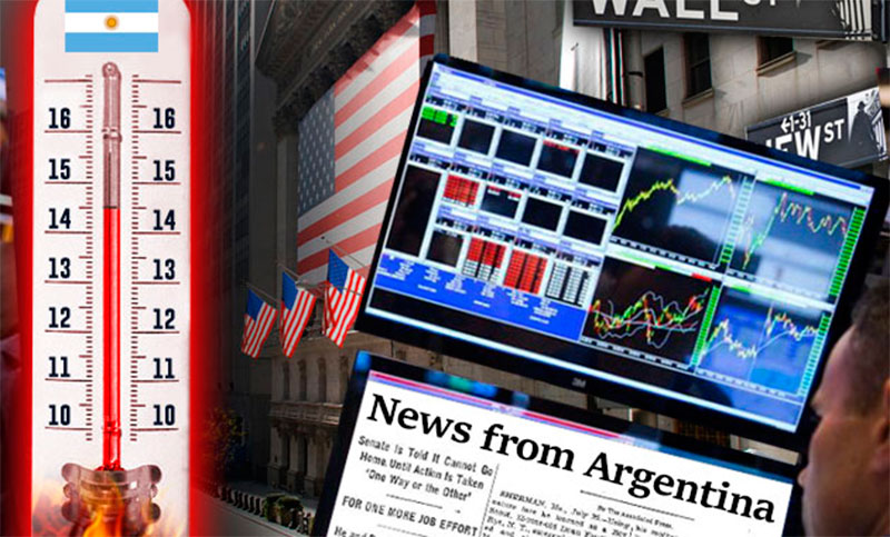 El riesgo país registra el valor más alto de los últimos tres años