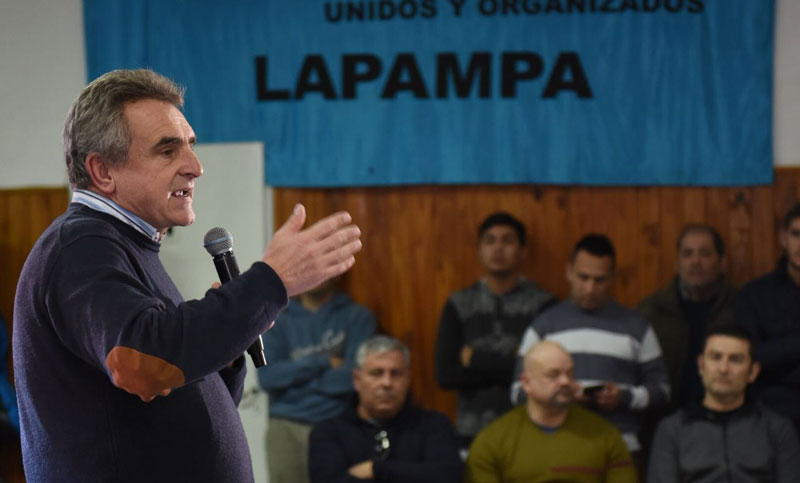 Agustín Rossi dijo que «Macri gobierna agrediendo»