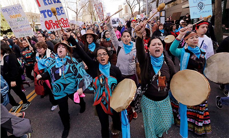 Casi todas las nativas norteamericanas fueron violadas o forzadas sexualmente en Seattle