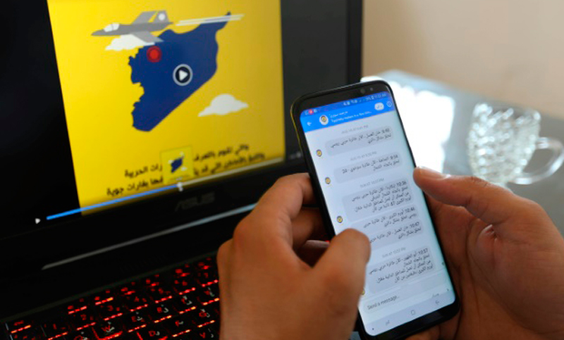 Una tecnología innovadora para salvar a sirios de los ataques aéreos