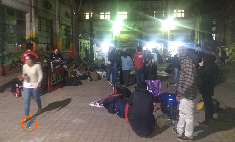 Alumnos de Humanidades tomaron la Facultad en reclamo de mayor presupuesto