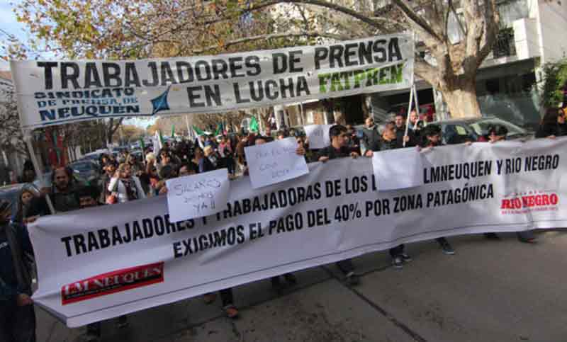 Estado de alerta y movilización para trabajadores de prensa de Bariloche y Zona Andina