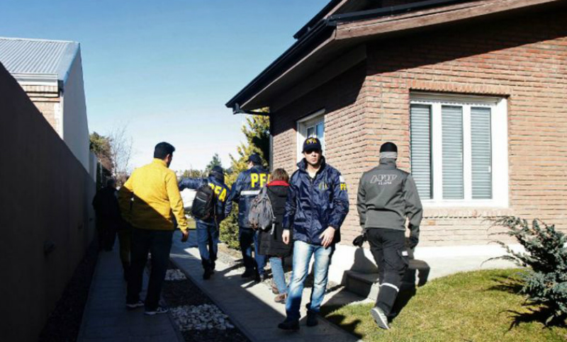 Allanaron la casa de Cristina en El Calafate
