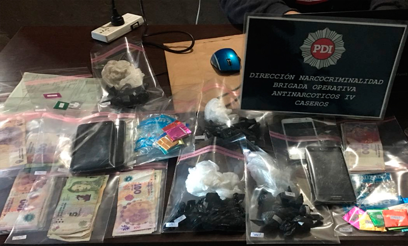 Siete detenidos en un operativo antidrogas en San Lorenzo