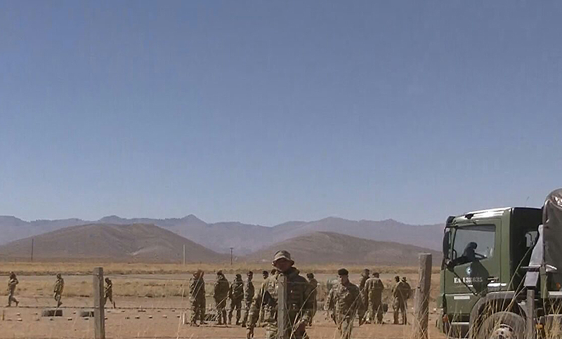 Evo Morales acusó a Argentina de querer “amedrentar” con la base militar en la frontera su país