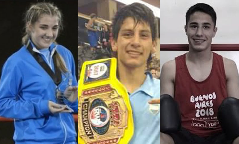 Tres boxeadores representarán a la Argentina en el Mundial Juvenil de Hungría
