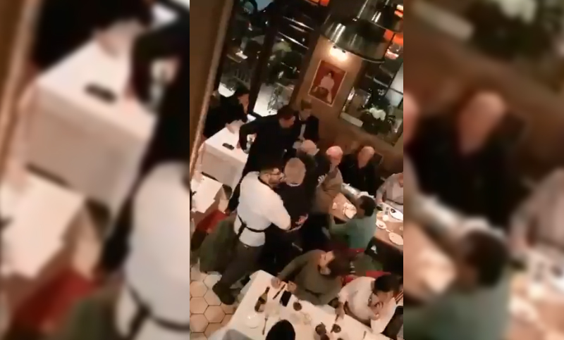 Insultan a funcionario del gobierno en lujoso restaurant de Buenos Aires