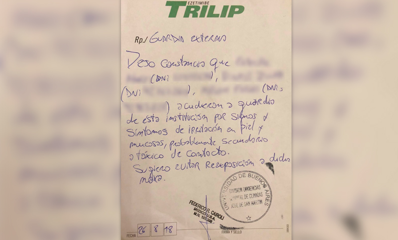 Versiones encontradas sobre supuestas sustancias tóxicas en la casa de Cristina luego del allanamiento