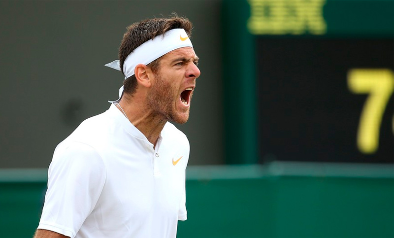 Del Potro alcanzó el tercer puesto en la actualización del ranking