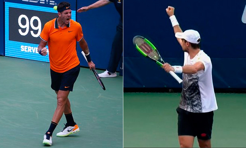 Del Potro y Pella, con acción en el Abierto de Estados Unidos