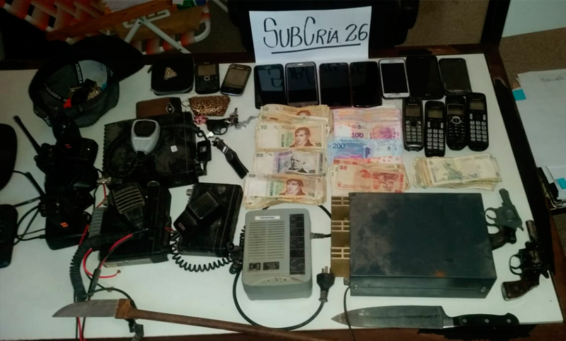 Intensa persecución policial y detenidos en Villa Gobernador Gálvez