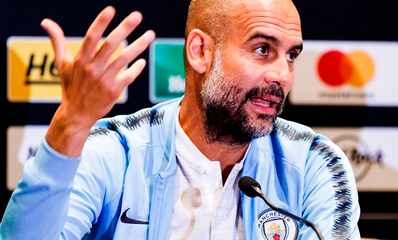 Guardiola negó contactos con AFA y le pegó duro al Chiqui Tapia