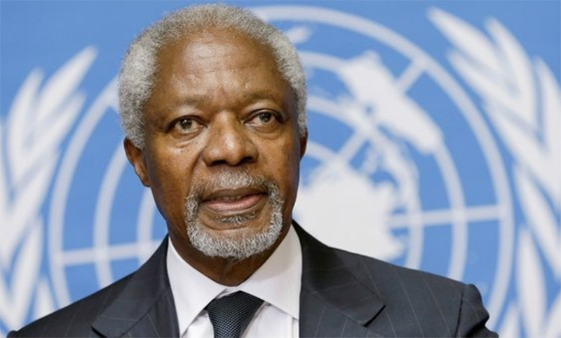 Murió a los 80 años Kofi Annan, ex secretario general de la ONU y Nobel de la Paz