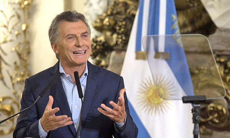 Macri: «Lo único que podemos hacer es transmitir calma y no cambiar el rumbo»