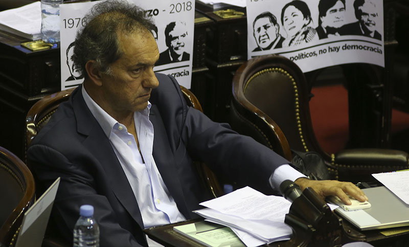 Scioli: «Había otros caminos para enfrentar los problemas de Argentina»