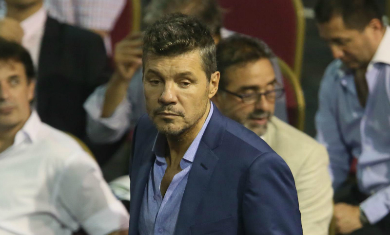 La comparación de Tinelli entre senadores y dirigentes de AFA