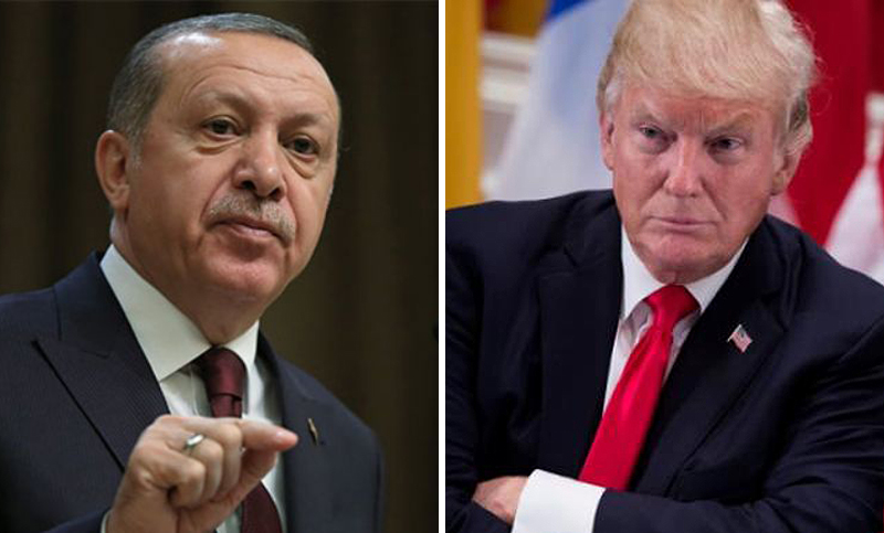 Erdogan acusa a EEUU de querer golpear a Turquía «por la espalda»