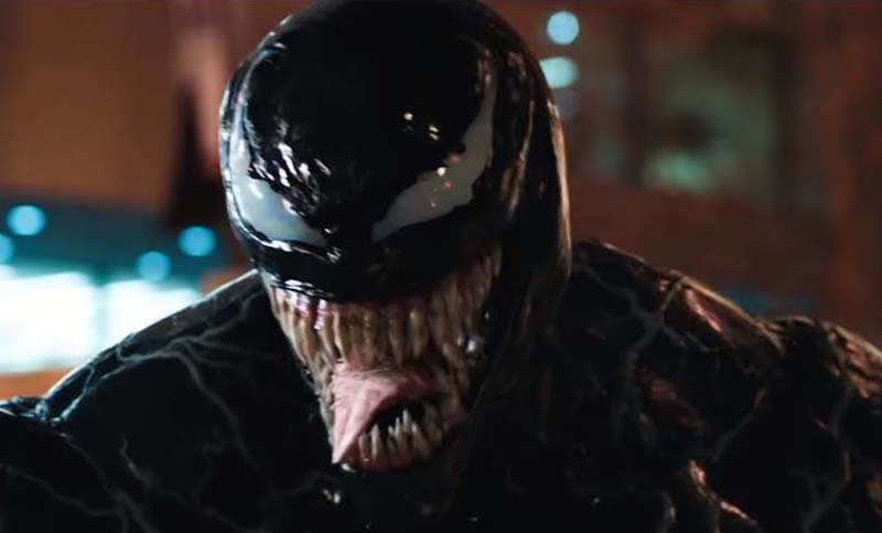 Venom llegó con un impactante trailer
