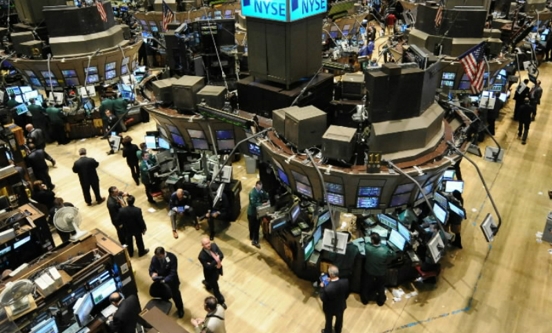 Fuerte caída de la Bolsa de Comercio porteña