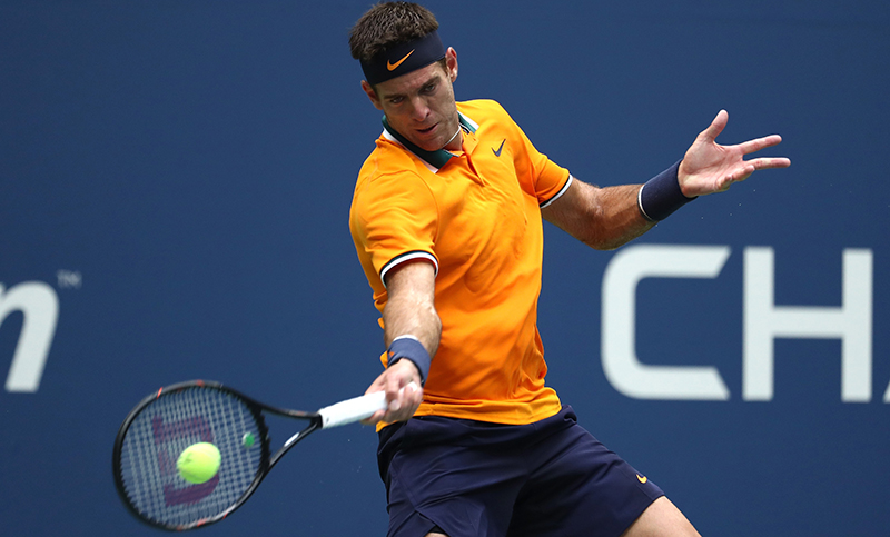 Del Potro finalista del US Open tras el abandono de Nadal