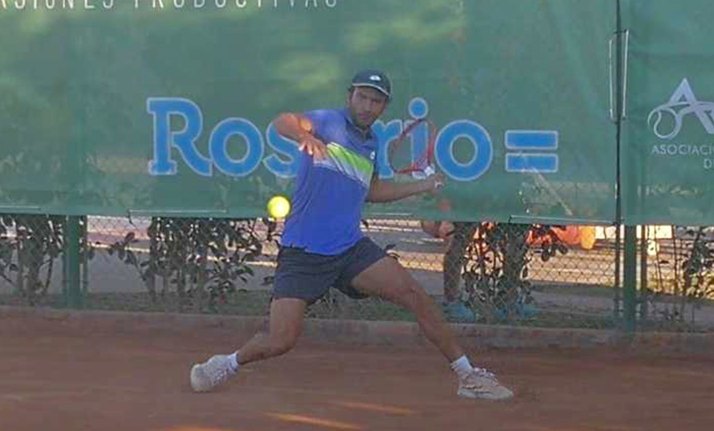 El rosarino Florez se clasificó a cuartos de final del Future 2018