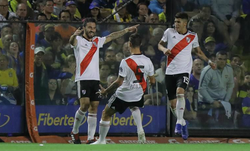 River jugó con aplomo y se llevó el Superclásico en la Bombonera