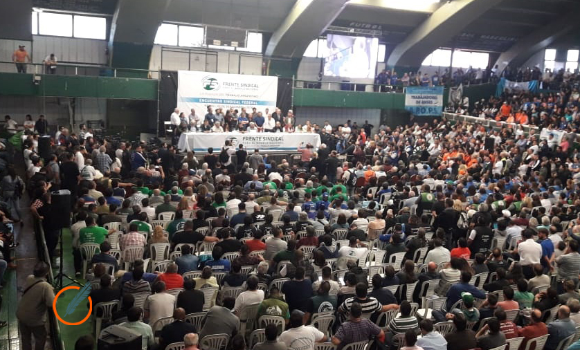 Se presentó el Frente Sindical con eje en un plan de lucha contra las políticas del Gobierno