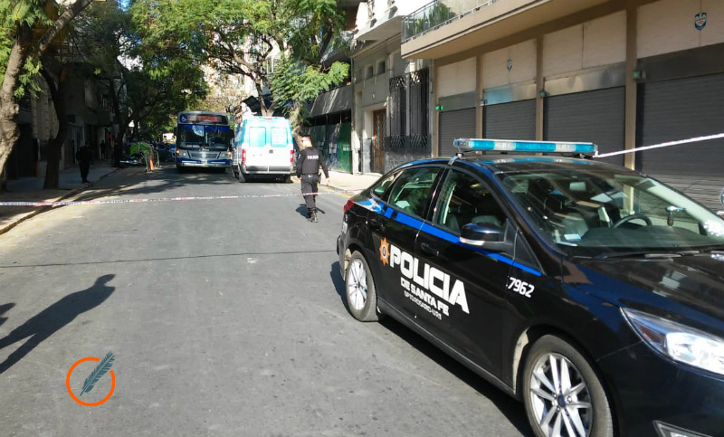 Murió una joven atropellada por un colectivo