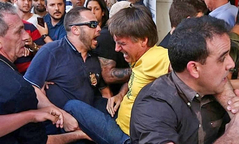 Bolsonaro acaparó la campaña electoral en Brasil tras el atentado en su contra